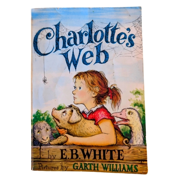 Charlotte's Web Hardcover Book For Children Age 5+. - Picture 1 of 3